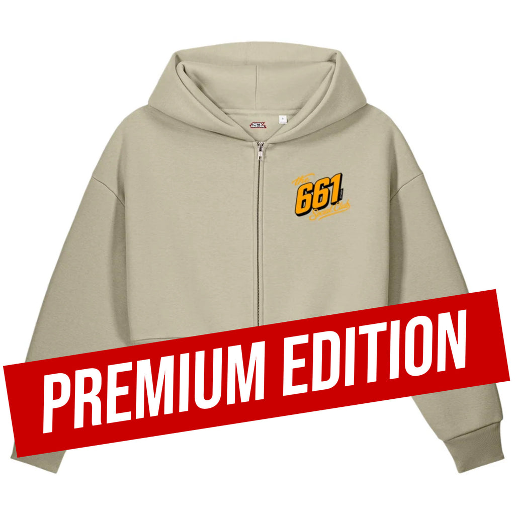 SCV WEAR X STANLEY/STELLA - 661 SOCIAL CLUB - Sculpted heavyweight zip-up hoodie