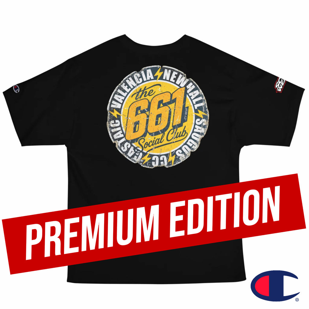 CHAMPION X SCV WEAR - 661 SOCIAL CLUB - MEN’S PREMIUM TEE